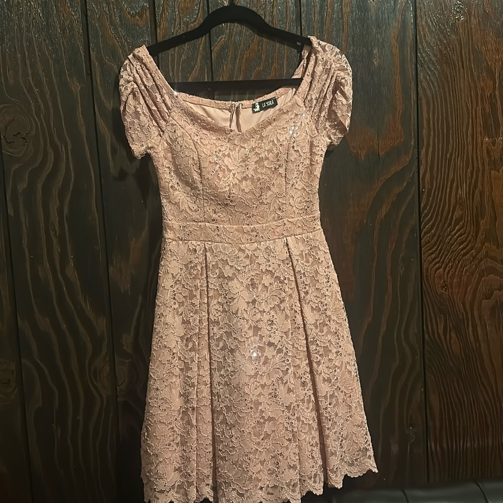 Lascala women pink dress